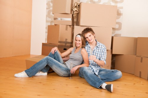 Moving truck ready for a Kensington relocation
