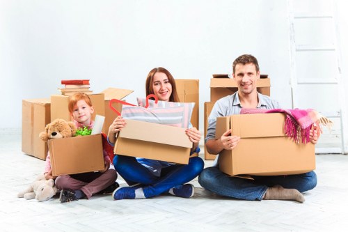 Office relocation and storage support for removal services in Kensington