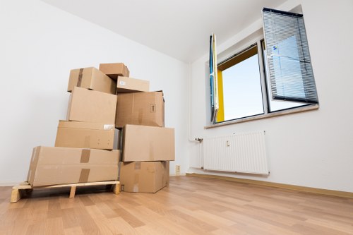 Careful room-by-room packing materials prepared for Kensington relocation