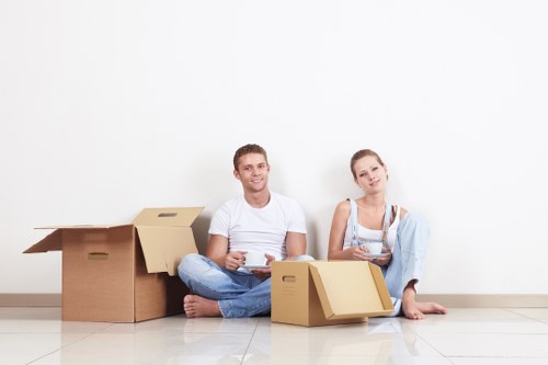 Van move planning for Kensington residential and commercial customers