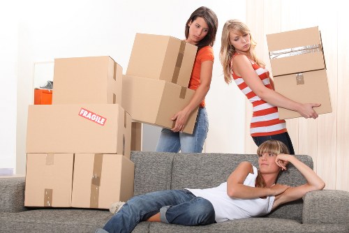Professional van move completed with safety focus
