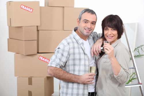 Residential removals support for apartments and townhouses in Kensington