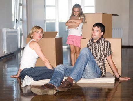 Small removal van for local move in Kensington